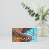 QRコード足場契約者 名刺 (スタンド正面)