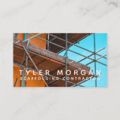 QRコード足場契約者 名刺 (正面)