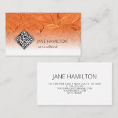 QRコード銅線プロファイル 名刺 (正面/裏面)