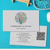 QRコード霊気マスター 名刺