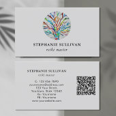 QRコード霊気マスター 名刺