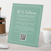 QRコード非接触レジスタ 台座サイン (インサイチュ)