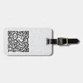 QRコード馬 ラゲッジタグ (正面横)