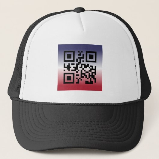 QRコード®ことわざ: 7月4日（土） キャップ (正面)