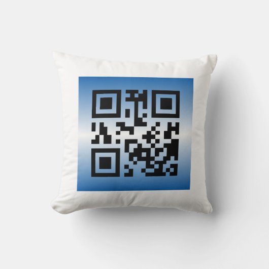 QRコード®ことわざ: HAPPY PASSOVER クッション (正面)