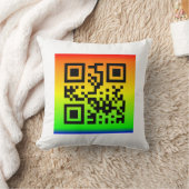QRコード®ことわざ: LOVE クッション (ブランケット)