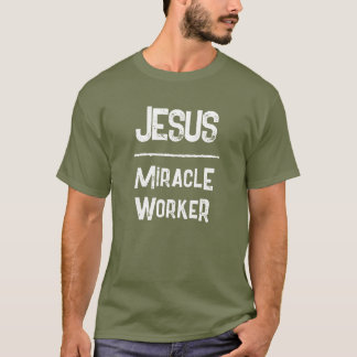 QRコード イエス・キリスト 奇跡 信仰 クリスチャン Tシャツ