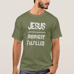 QRコード イエス・キリスト 預言成就者 聖書 キリスト教 Tシャツ