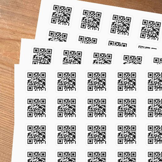 QRコード - ウェブサイトのURLを入力するだけ - スクエアシール