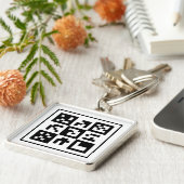 qrコード キーホルダー (側面)