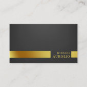 QRコード |クラフ素朴トモダンスタイリッシュプロフェッショナル 名刺 (正面)