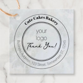 QRコード ケーキ カード タグ