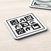 qrコード コースター (左側)