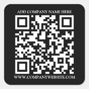 QRコード スクエアシール