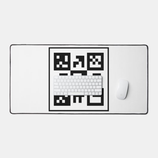 qrコード デスクマット (キーボード&マウス)