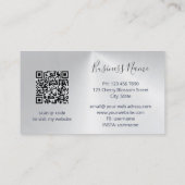 QRコード | ハミングバードシガーリーャイニー 名刺 (裏面)