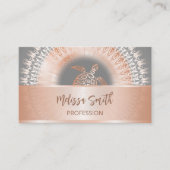 QRコード |バラ金ゴールドマンダラータートルズ 名刺 (正面)