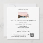 *~* QRコード フローレンス イタリア フィレンツェ AP12 挙式 返信 招待状 (裏面)