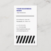 QRコード – プロフェッショナル名刺 名刺 (裏面)