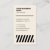 QRコード – プロフェッショナル名刺 名刺 (裏面)