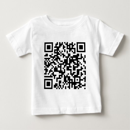 QRコード ベビーTシャツ (正面)