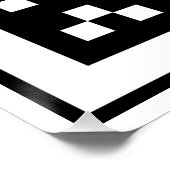 qrコード ポスター (コーナー)