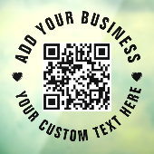 QRコード | ミニマシンプルリストのビジネスの成功 ウィンドウサイン (シート3)