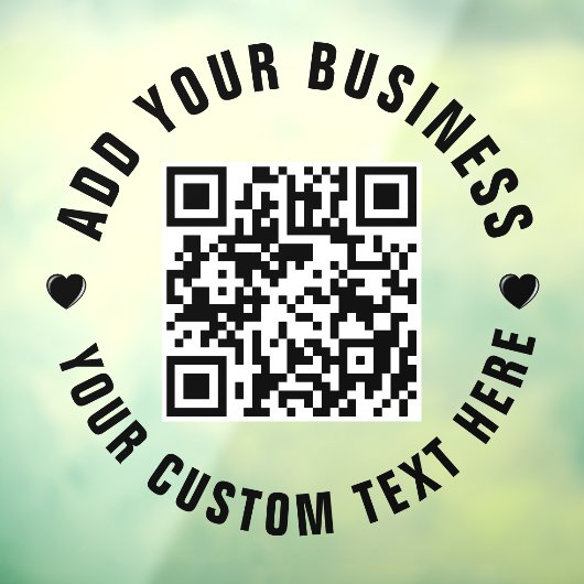 QRコード | ミニマシンプルリストのビジネスの成功 ウィンドウサイン (シート3)