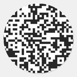 QRコード ラウンドシール