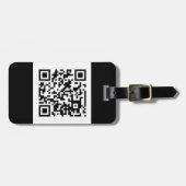QRコード ラゲッジタグ (正面横)