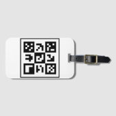qrコード ラゲッジタグ (正面横)
