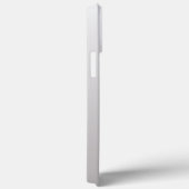 QRコード、ロゴ、アートまたはフォトブロック名グラデーショングレー Case-Mate iPhoneケース (裏面 / 右)