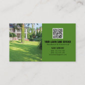 QRコード・ローン・ネ気にットワークモダン機能  名刺 (正面)