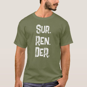 QRコード 主に信頼せよ 信仰 Tシャツ