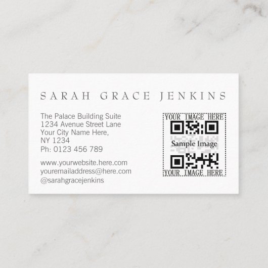 QRコード 名刺 (裏面)