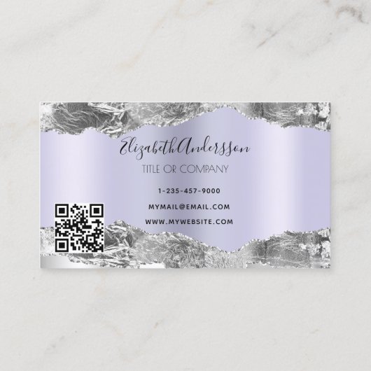 QRコード 名刺 (裏面)