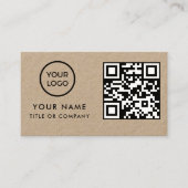 QRコード 名刺 (正面)