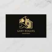 QRコード 家庭修理 ハンドマン 名刺 (正面)