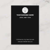 QRコード 小規模ビジネスレビュー グーグルとyelp 名刺 (裏面)