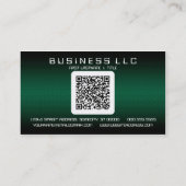 QRコード: 数値表示装置 名刺 (裏面)