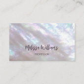 QRコード |真珠の母きらめき 名刺 (正面)