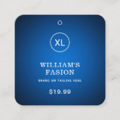 QRコード | 衣料品ラベル価格つるラベル コーリングカード (正面)