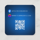 QRコード | 衣料品ラベル価格つるラベル コーリングカード (裏面)