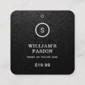QRコード | 衣類ラベル 価格 ハングタグ コーリングカード (正面)