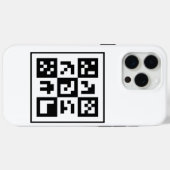 QRコード Case-Mate iPhoneケース (裏面 (横))