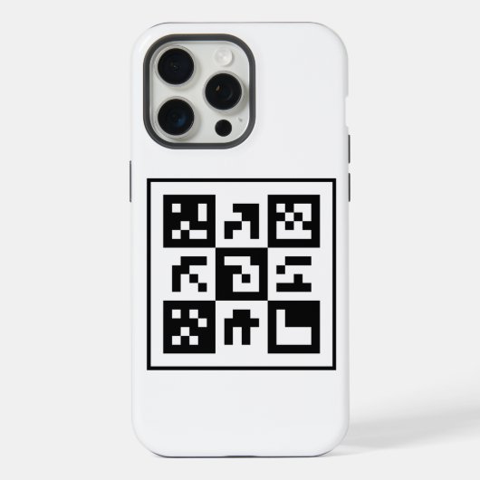 QRコード iPhoneケース (裏面)