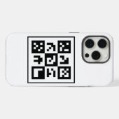 QRコード iPhoneケース (裏面横)