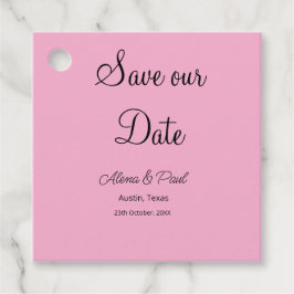 QRコード Save Our Date 写真追加 日付 黒白 フェイバータグ