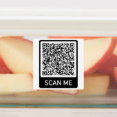 QRコード – Scan Meプロフェッショナル パーソナライズされた モダン ラベル (貼付)