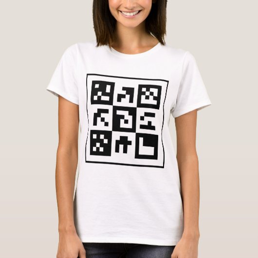 qrコード tシャツ (正面)